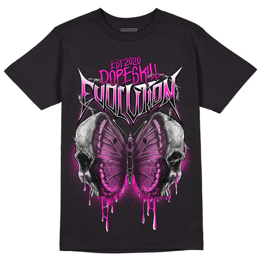 Dunk Low GS “Active Fuchsia” DopeSkill T-Shirt DopeSkill Evolution Graphic Streetwear - Black