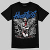 Jordan 3 "True Blue" DopeSkill T-Shirt Heartless Graphic Streetwear - Black