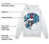 Military Blue 4s DopeSkill Hoodie Sweatshirt Loser Lover Graphic