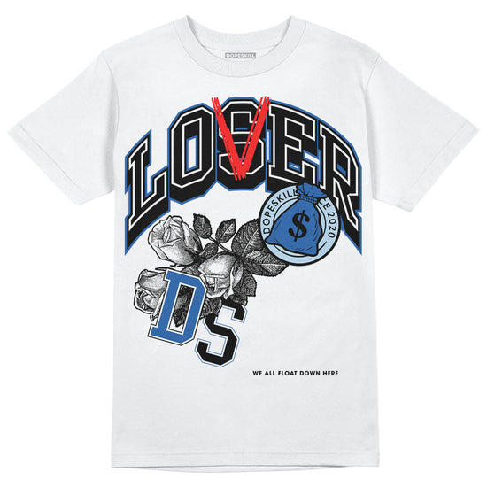 Jordan 11 Low “Space Jam” DopeSkill T-Shirt Loser Lover Graphic Streetwear - White