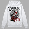 Jordan Spizike Low Bred DopeSkill Hoodie Sweatshirt Money Loves Me Graphic Streetwear - White 