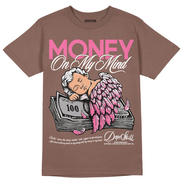 Dunk Low Smokey Mauve Playful Pink DopeSkill Brown Savana T-shirt  MOMM Graphic Streetwear 