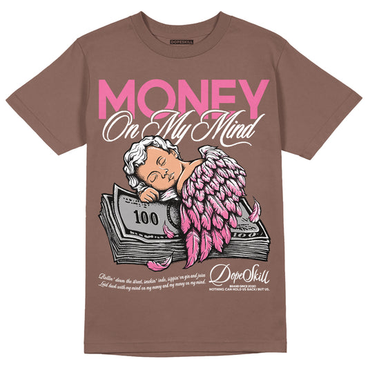 Dunk Low Smokey Mauve Playful Pink DopeSkill Brown Savana T-shirt  MOMM Graphic Streetwear 