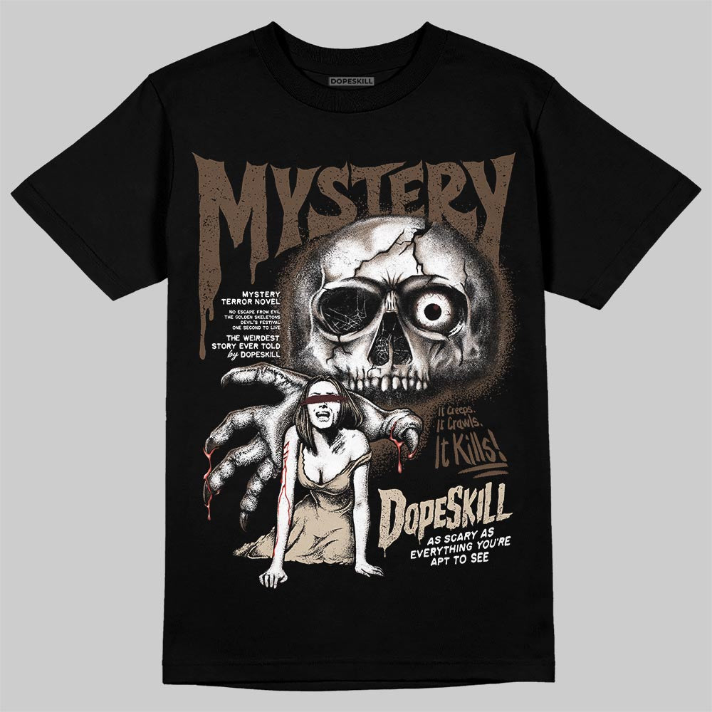 A Ma Maniére x Air Jordan 4 “Dark Mocha” DopeSkill T-Shirt Mystery Ghostly Grasp Graphic Streetwear - black