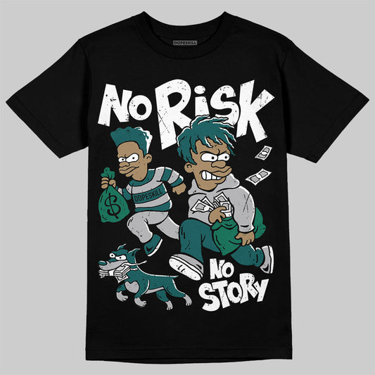 ASICS Gel-1130 'White Dark Neptune' DopeSkill T-Shirt No Risk No Story Graphic Streetwear - Black