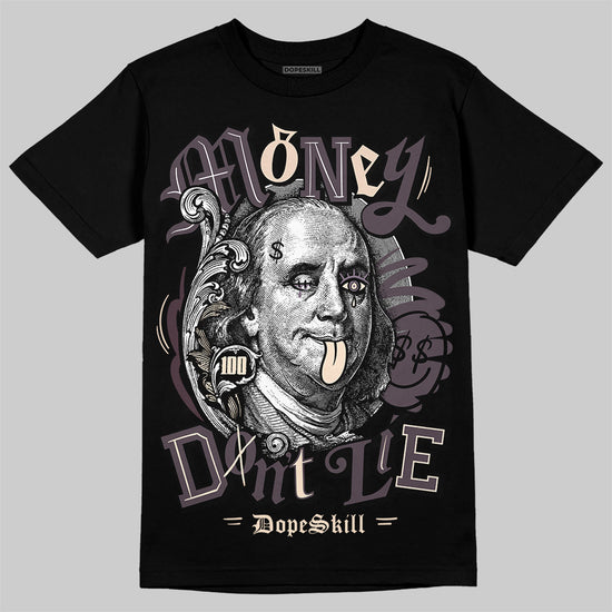 A Ma Maniere x Air Jordan 4 "Phantom" DopeSkill T-Shirt Money Don't Lie Graphic Streetwear - Black