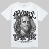 Lanvin Curb Sneakers White Anthracite DopeSkill T-Shirt Money Don't Lie Graphic Streetwear - White