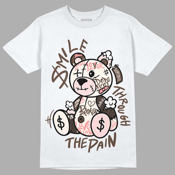 Jordan 3 Neapolitan DopeSkill T-shirt  Smile Through The Pain Graphic Streetwear