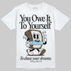 Asics Gel-Kayano 12.1 Cream/Stillwater DopeSkill T-Shirt Owe It To Yourself Graphic Streetwear  White