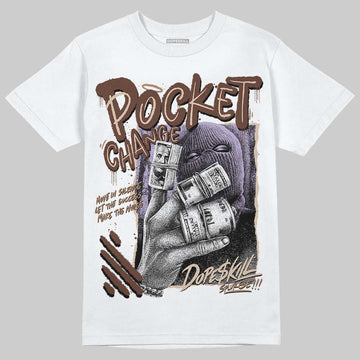 Harris Tweed x Wmns Dunk Low 'Sesame' DopeSkill T-Shirt Pocket Chnage Graphic Streetwear - White 