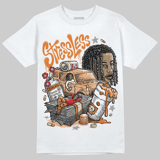 Jordan 3 “Orange Citrus” DopeSkill T-Shirt Stressless Graphic Streetwear - White