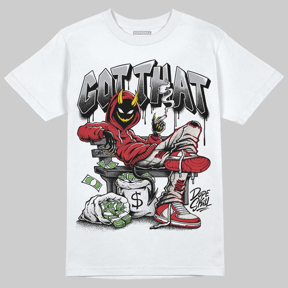 Jordan 4 “Flight Club” DopeSkill T-Shirt Got That Graphic Streetwear - White