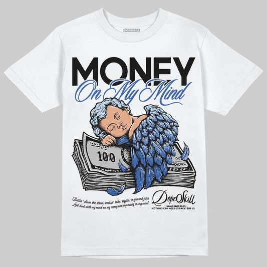 Awake NY x Jordan 5 Retro 'Black Racer Blue' DopeSkill T-Shirt MOMM Graphic Streetwear - White
