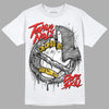 Jordan Spizike Low Bred DopeSkill T-Shirt Takin No L's Graphic Streetwear - White