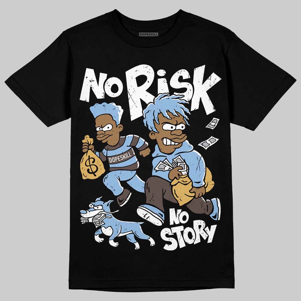 Adidas Handball Spezial ‘Light Blue’ DopeSkill T-Shirt No Risk No Story Graphic Streetwear - Black