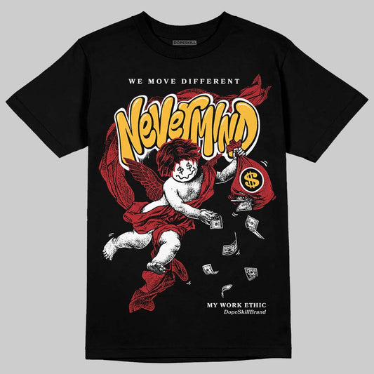 Jordan 14 Golf “Last Shot” DopeSkill T-Shirt Nevermind Graphic Streetwear - black