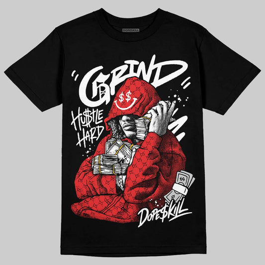 Jordan 13 Retro OG Chicago (2026) DopeSkill T-Shirt Grind Pray Graphic Streetwear - Black