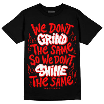 Jordan 1 Retro High OG "Satin Bred" DopeSkill T-Shirt Grind Shine Graphic Streetwear - Black