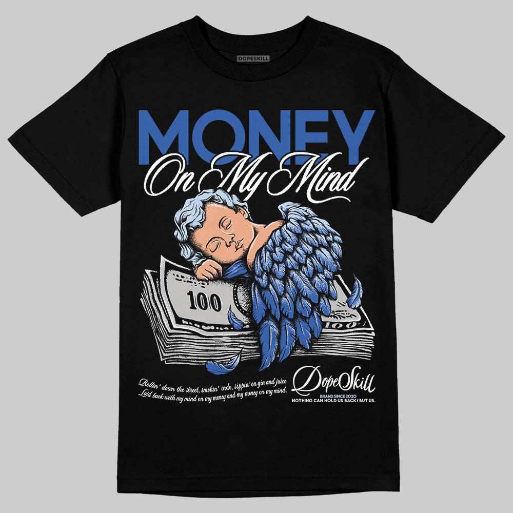 Awake NY x Jordan 5 Retro 'Black Racer Blue' DopeSkill T-Shirt MOMM Graphic Streetwear - Black