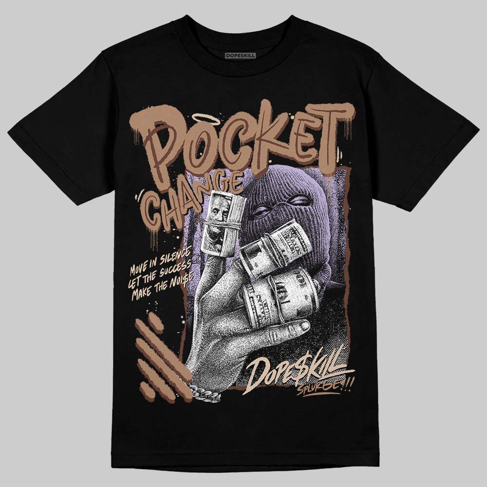 Harris Tweed x Wmns Dunk Low 'Sesame' DopeSkill T-Shirt Pocket Chnage Graphic Streetwear - Black