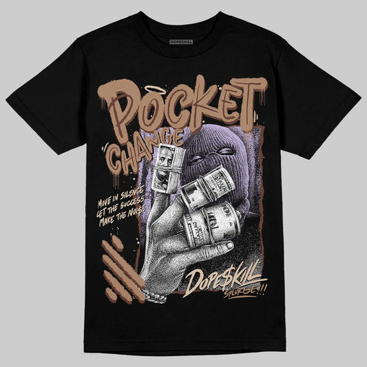 Harris Tweed x Wmns Dunk Low 'Sesame' DopeSkill T-Shirt Pocket Chnage Graphic Streetwear - Black