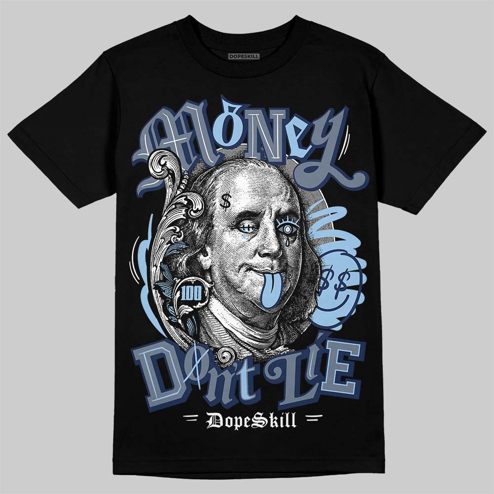 New Balance 9060 Arctic Grey DopeSkill T-Shirt Money Don't Lie Graphic Streetwear - Black