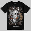 Jordan 1 Low OG “Mocha” DopeSkill T-Shirt Money Don't Lie Graphic Streetwear - Black