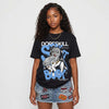 Black University Blue 5s DopeSkill T-Shirt Stay It Busy Graphic
