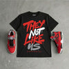 Toro Bravo 4s DopeSkill T-Shirt They Not Like Us Graphic