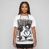 Cave Stone 4s DopeSkill Oversize Print T-Shirt Real Ones Choose Loyalty Graphic