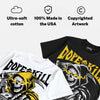 Black Tour Yellow AJ 4 Thunder DopeSkill T-Shirt Go Fund Yourself Graphic