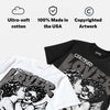 Cave Stone 4s DopeSkill Oversize Print T-Shirt Real Ones Choose Loyalty Graphic