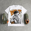 Olive 5s DopeSkill T-Shirt Boss Up Graphic
