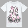 Dunk Low LX Pink Foam DopeSkill T-Shirt MOMM Bear Graphic Streetwear - White