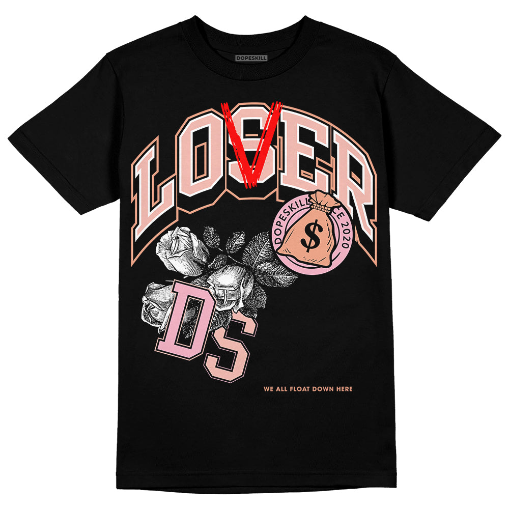 Jordan 11 Low “Legend Pink” DopeSkill T-Shirt Loser Lover Graphic Streetwear - Black