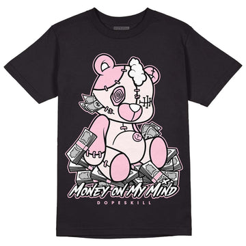 Dunk Low LX Pink Foam DopeSkill T-Shirt MOMM Bear Graphic Streetwear - Black