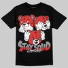Jordan 4 Toro Bravo DopeSkill T-Shirt Stay Solid Graphic Streetwear - Black