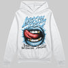 Jordan 11 Retro Legend Blue DopeSkill Hoodie Sweatshirt Lick My Kicks Graphic Streetwear - White