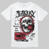 Jordan 4 “Sierra Red" DopeSkill T-Shirt Jealousy Graphic Streetwear - White