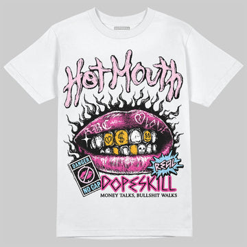 Jordan 6 “Doernbecher” DopeSkill T-Shirt Hot Mouth Graphic Streetwear - White