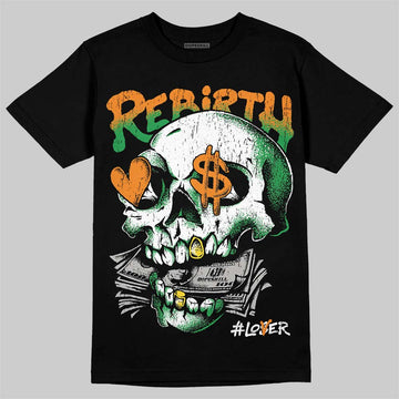Jordan 11 “Green Screen” DopeSkill T-Shirt Rebirth Graphic Streetwear - Black