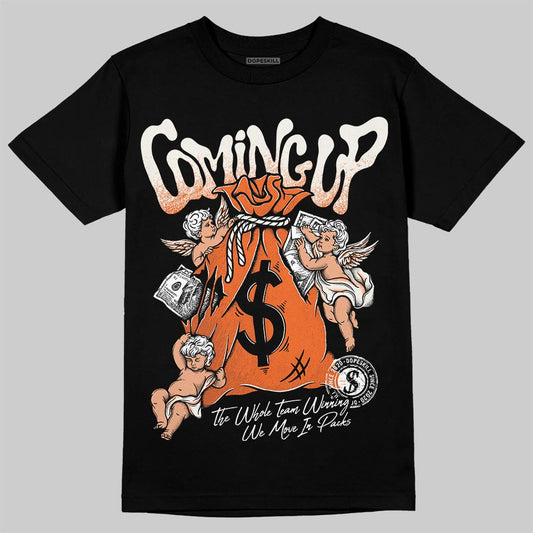 Jordan 1 Retro High OG Shattered Backboard (2025) DopeSkill T-Shirt Money Bag Coming Up Graphic Streetwear - Black