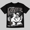 Jordan 4 Retro Cave Stone DopeSkill T-Shirt Real Ones Choose Loyalty Graphic Streetwear - Black