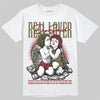 SB Dunk Low “Dark Team Red/Olive Flak” DopeSkill T-Shirt Real Lover Graphic Streetwear - White