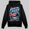 Jordan 12 “Blueberry” DopeSkill Hoodie Sweatshirt Lick My Kicks Graphic Streetwear - Black