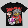Jordan 4 Toro Bravo DopeSkill T-Shirt Pour Up Graphic Streetwear - black