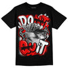 Jordan 12 “Cherry” DopeSkill T-Shirt Don't Quit Graphic Streetwear - Black