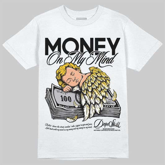 Air Foamposite One 'Triple White' DopeSkill T-Shirt MOMM Graphic Streetwear - White