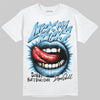 Jordan 11 Retro Legend Blue DopeSkill T-Shirt Lick My Kicks Graphic Streetwear - White