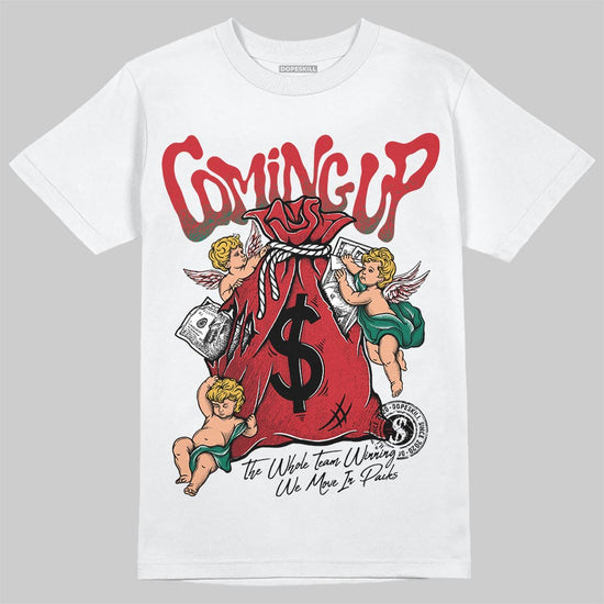 Jordan 3 Mexico 'El Vuelo' DopeSkill T-Shirt Money Bag Coming Up Graphic Streetwear - White